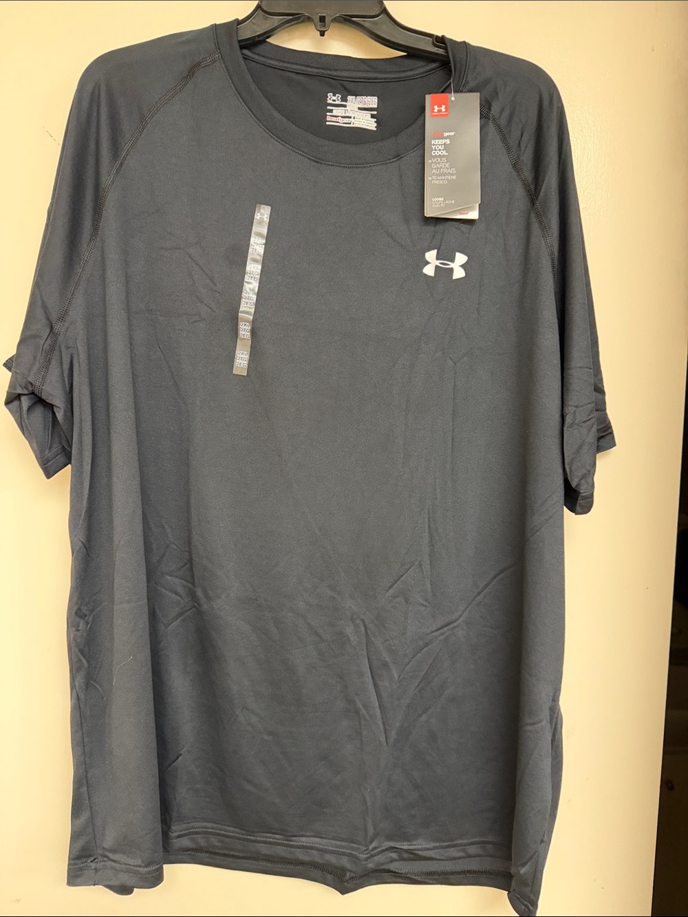 Under Armour Men’s Short Sleeve Performance Tee - Dark Gray